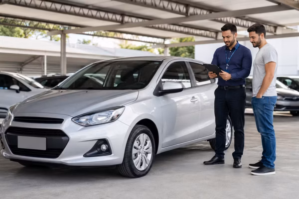 Como avaliamos o seu carro na troca